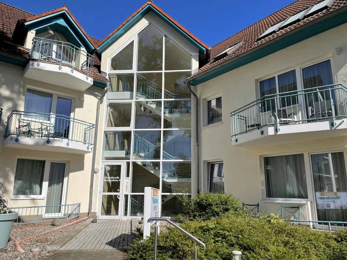 Apartment Ostseerose Ein Strandkorb Ist Im Sommer Inclusive Zempin Exterior foto